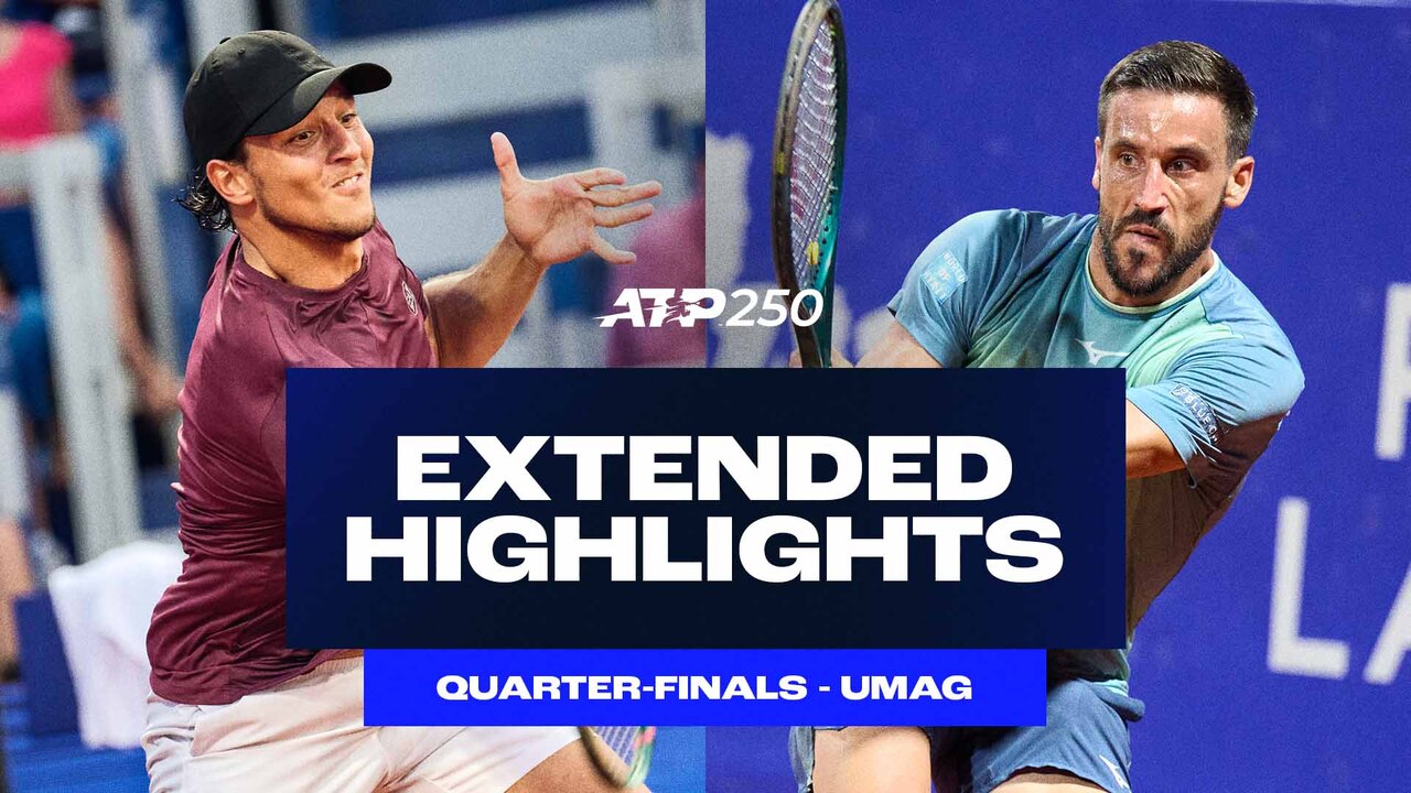 Extended Highlights: Darderi battles Prizmic; Dzumhur sets Taberner SF in Umag 2025