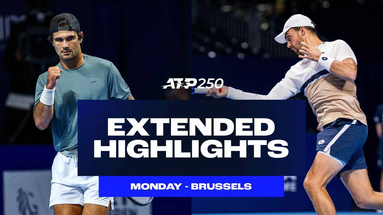 Extended Highlights: Giron, Bonzi reach Brussels R2