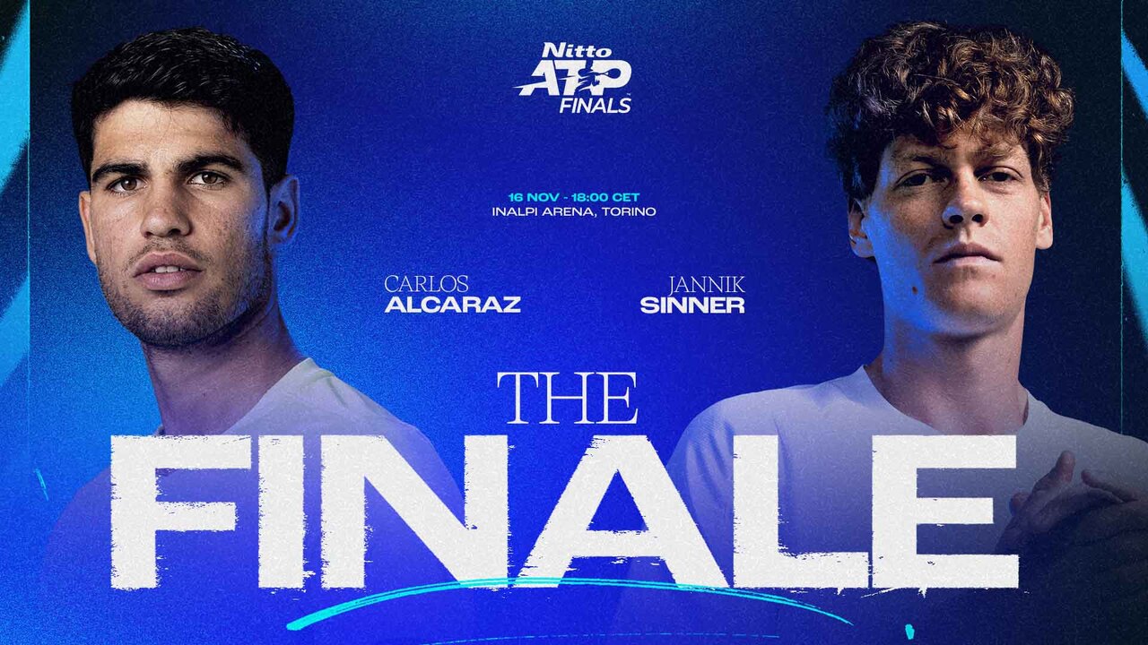 Showtime in Turin: Alcaraz and Sinner set to battle for Nitto ATP Finals 2025 crown! 
