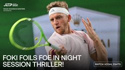 Alejandro Davidovich Fokina defeats Frances Tiafoe in Shanghai