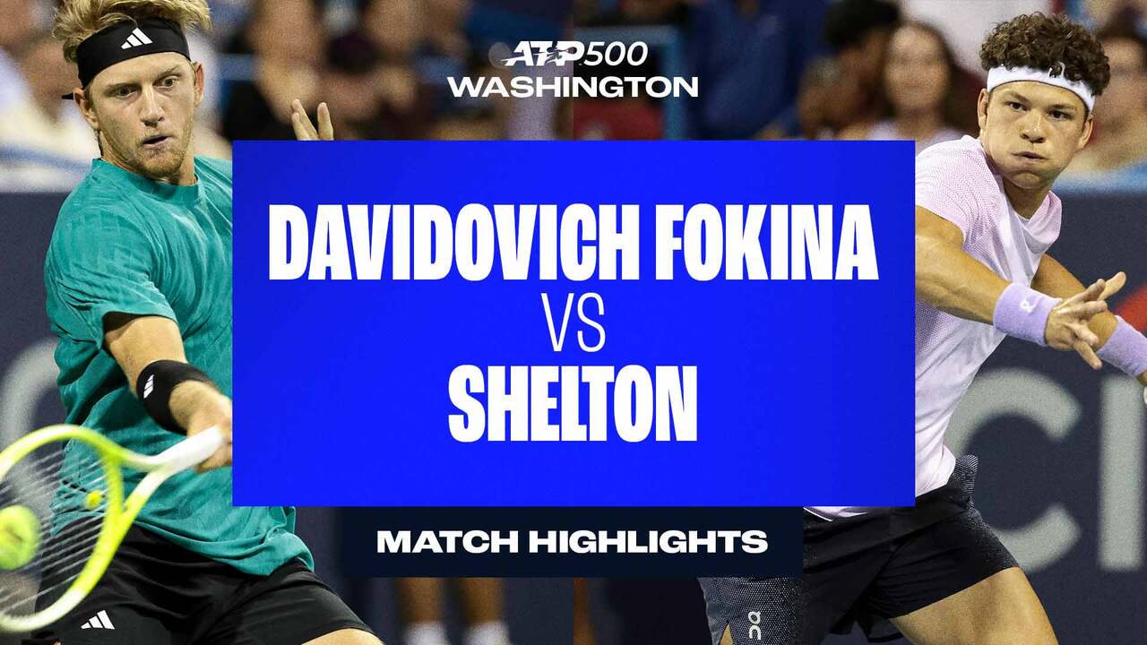 Highlights: Davidovich Fokina shocks Shelton, charges into Washington final