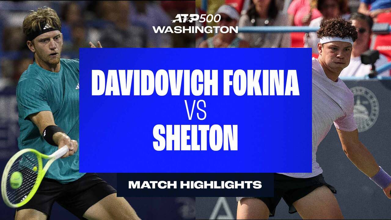 Highlights: Davidovich Fokina shocks Shelton, charges into Washington 2025 final