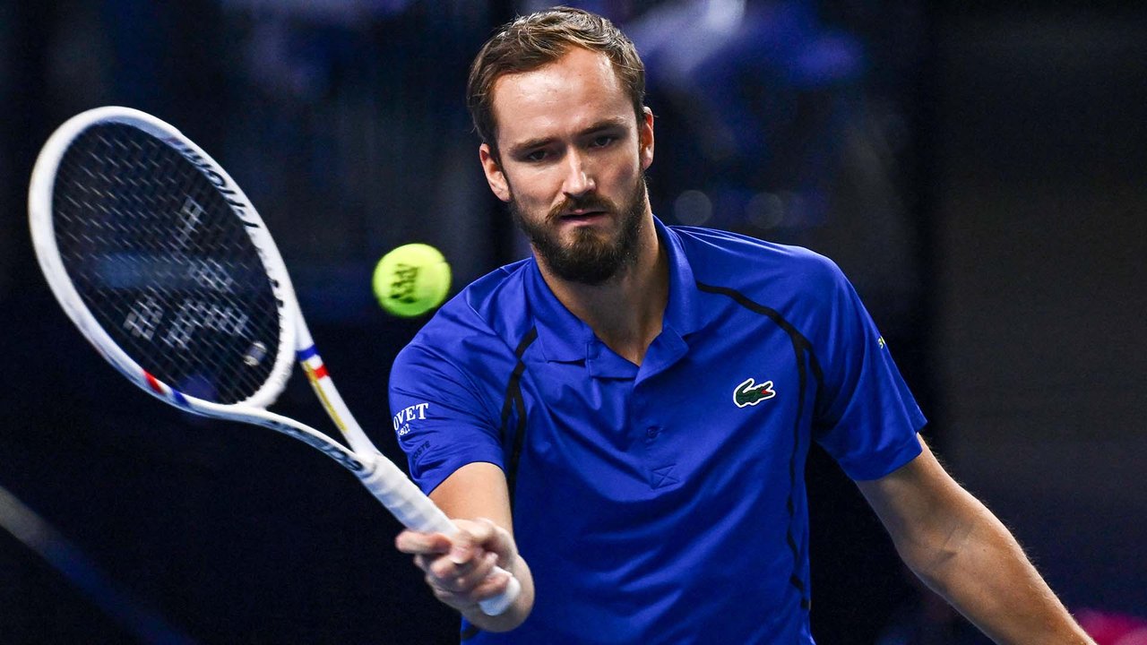 Hot Shot: Medvedev's spin-heavy special in Vienna 2026 R1 clash