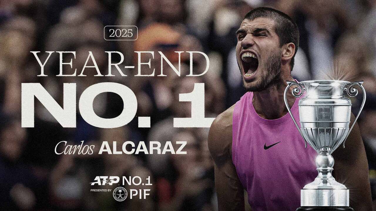 Carlos Alcaraz: The 2025 ATP Year-End No. 1 presented by PIF