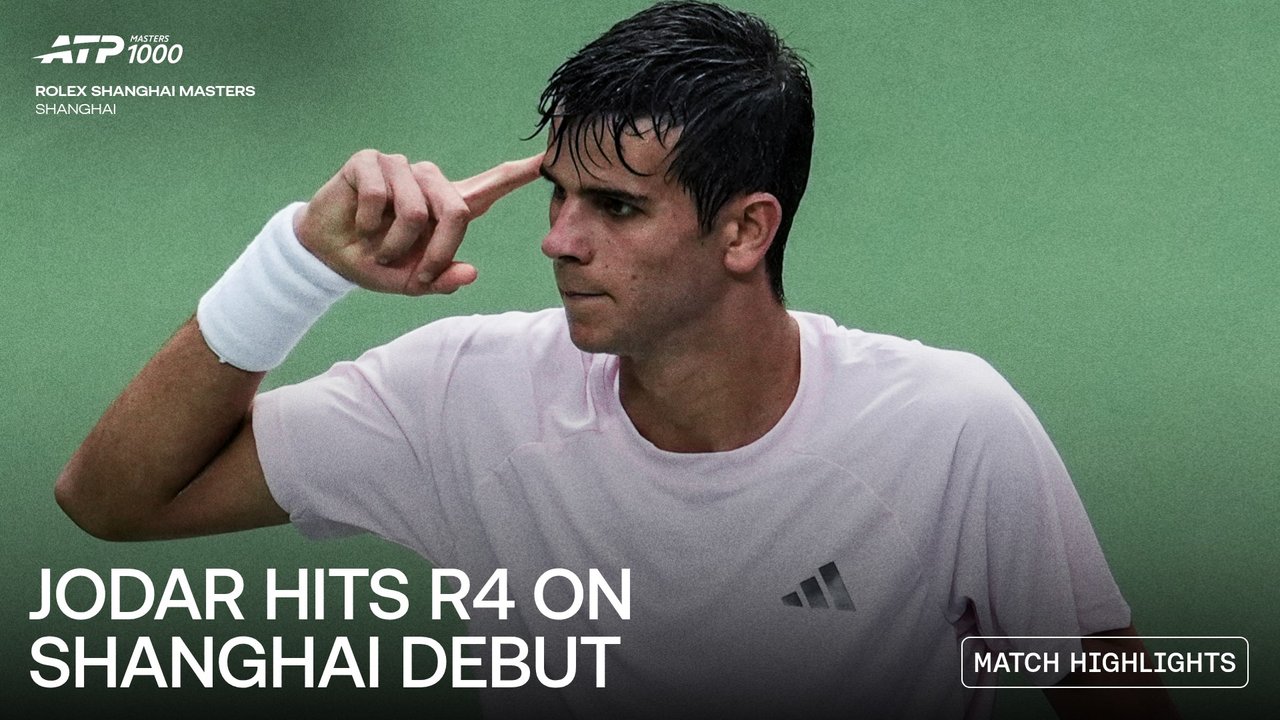 Highlights: #NextGenATP Jodar sinks Lehecka in Shanghai