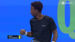 Highlights: Monfils beats Van de Zandschulp on Doha return