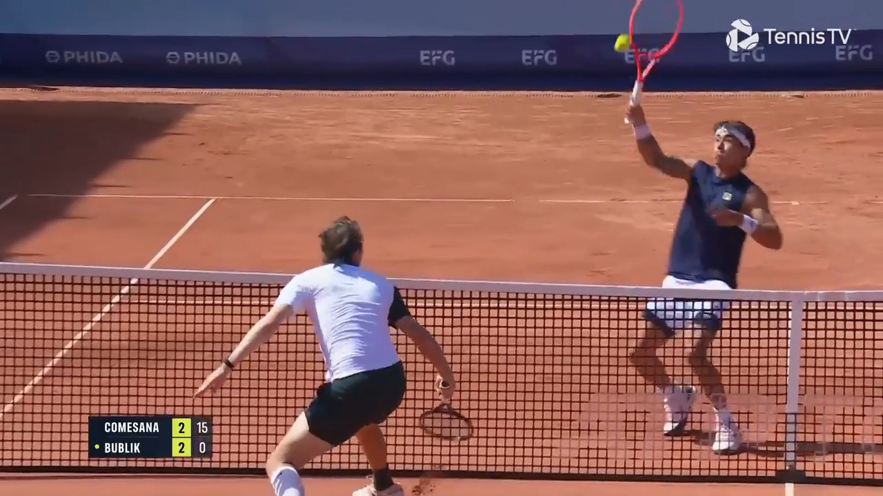 Hot Shot: Has Comesana 'out-Bublik'd' Bublik in Gstaad?