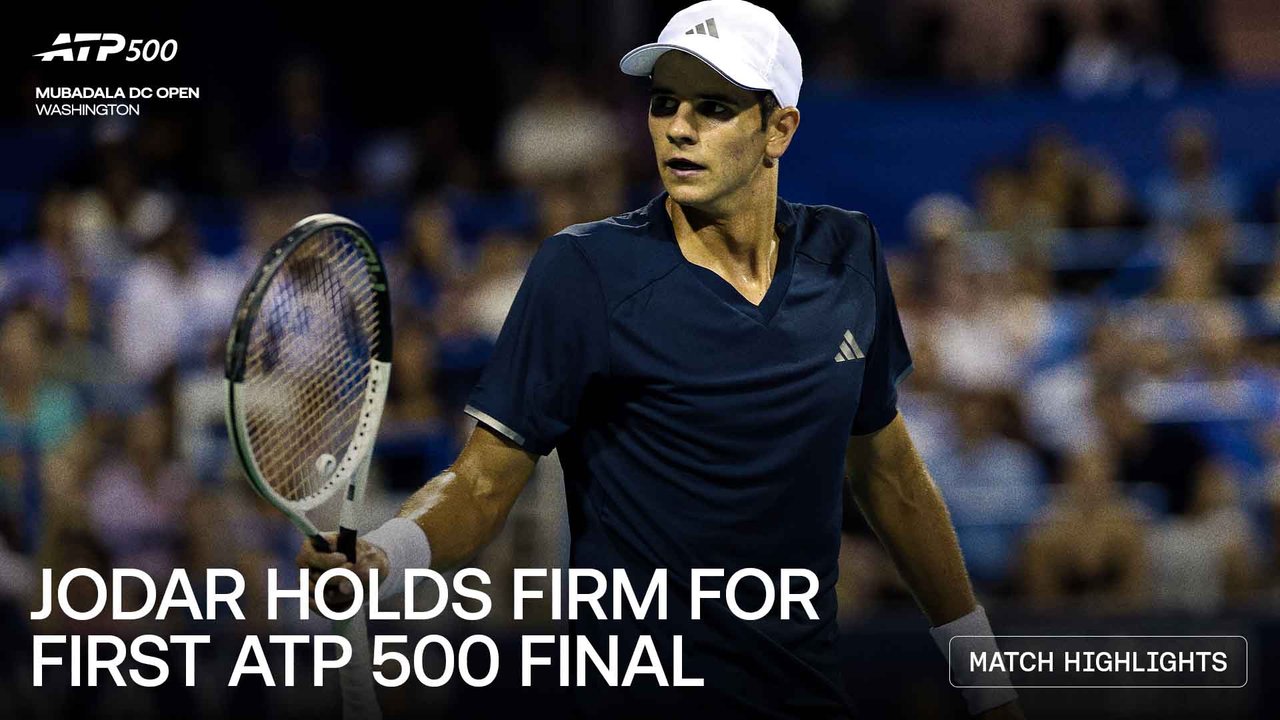 Highlights: Jodar edges Tabilo, reaches first ATP 500 final in Washington 2026