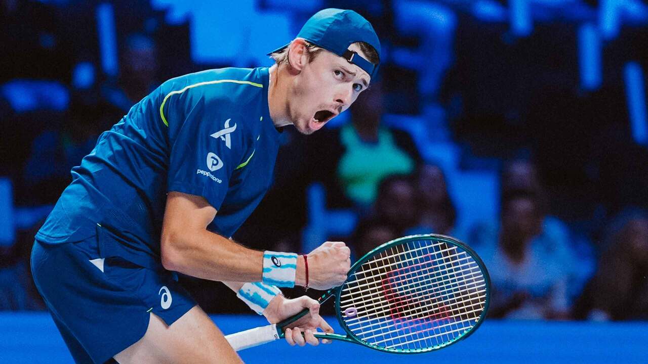 Highlights: De Minaur rallies past Struff in Vienna R1 clash