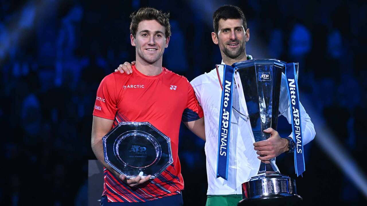 Highlights Djokovic Beats Ruud In Nitto ATP Finals Title Match Video Search Results ATP Tour Tennis