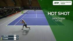 #NextGenATP Draper Hits Forli Challenger Final Hot Shot