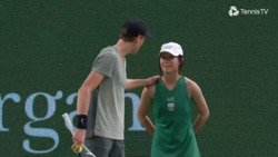 Watch: Sinner checks on ball girl after securing break in Shanghai 2024