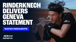 Highlights: Rinderknech derriba a Kecmanovic en su estreno en Ginebra