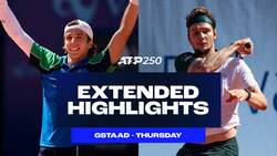 Extended Highlights: Cazaux, Bublik take contrasting paths to Gstaad 2025 QFs