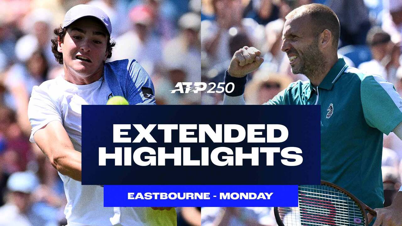 Extended Highlights: Fonseca, Evans win Monday in Eastbourne 2025