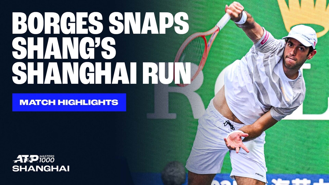 Highlights: Borges overcomes Shang to set De Minaur clash