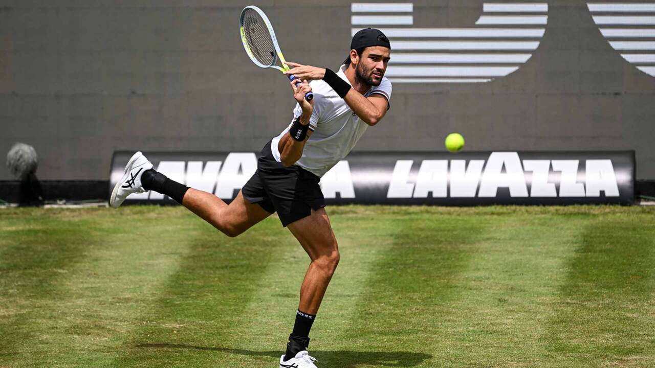 Highlights Berrettini Battles To Opening Win In Stuttgart Video Search Results ATP Tour Tennis