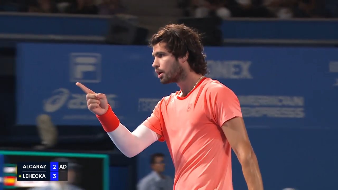 Hot Shot: Alcaraz comes alive with break-point beauty in Tokyo final