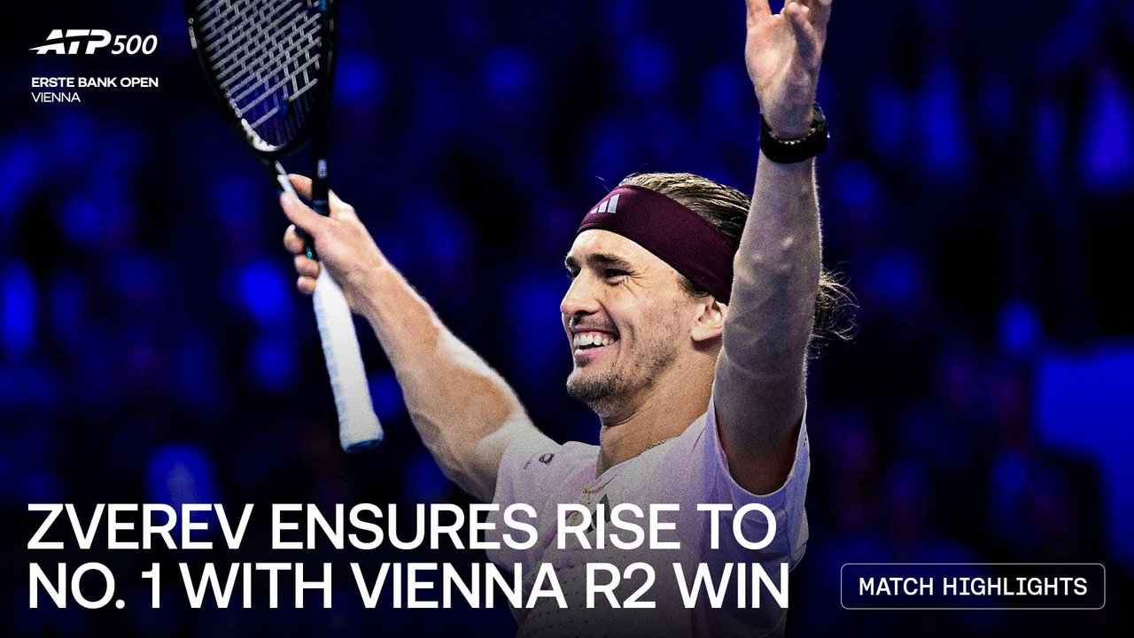 Highlights: Zverev downs Griekspoor to reach Vienna 2026 QFs, set to become World No. 1