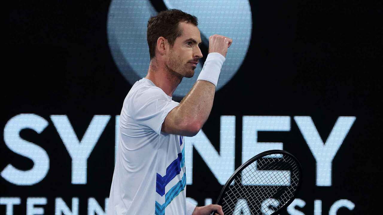 Andy Murray Sinks Nikoloz Basilashvili In Sydney ATP Tour Tennis