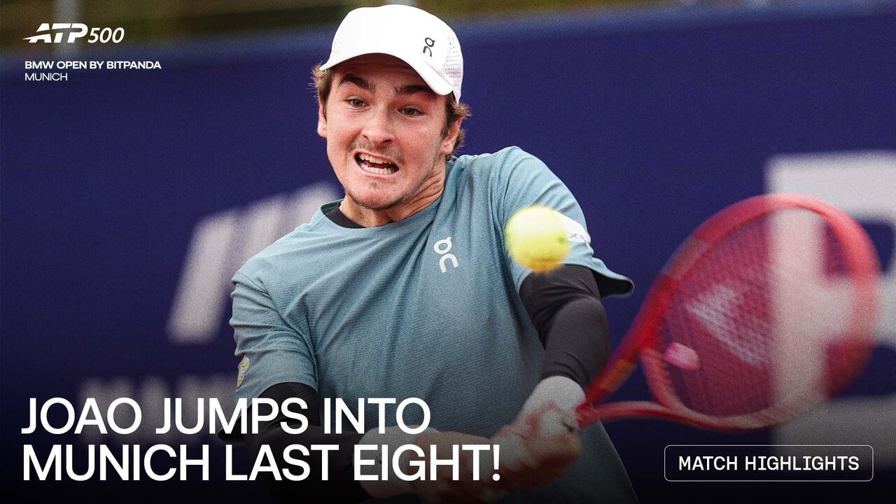 Highlights: Fonseca eases past Rinderknech to Munich QFs