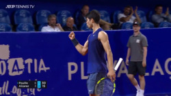 Hot Shot: El Increíble Globo De Alcaraz Bajo Presión En Umag