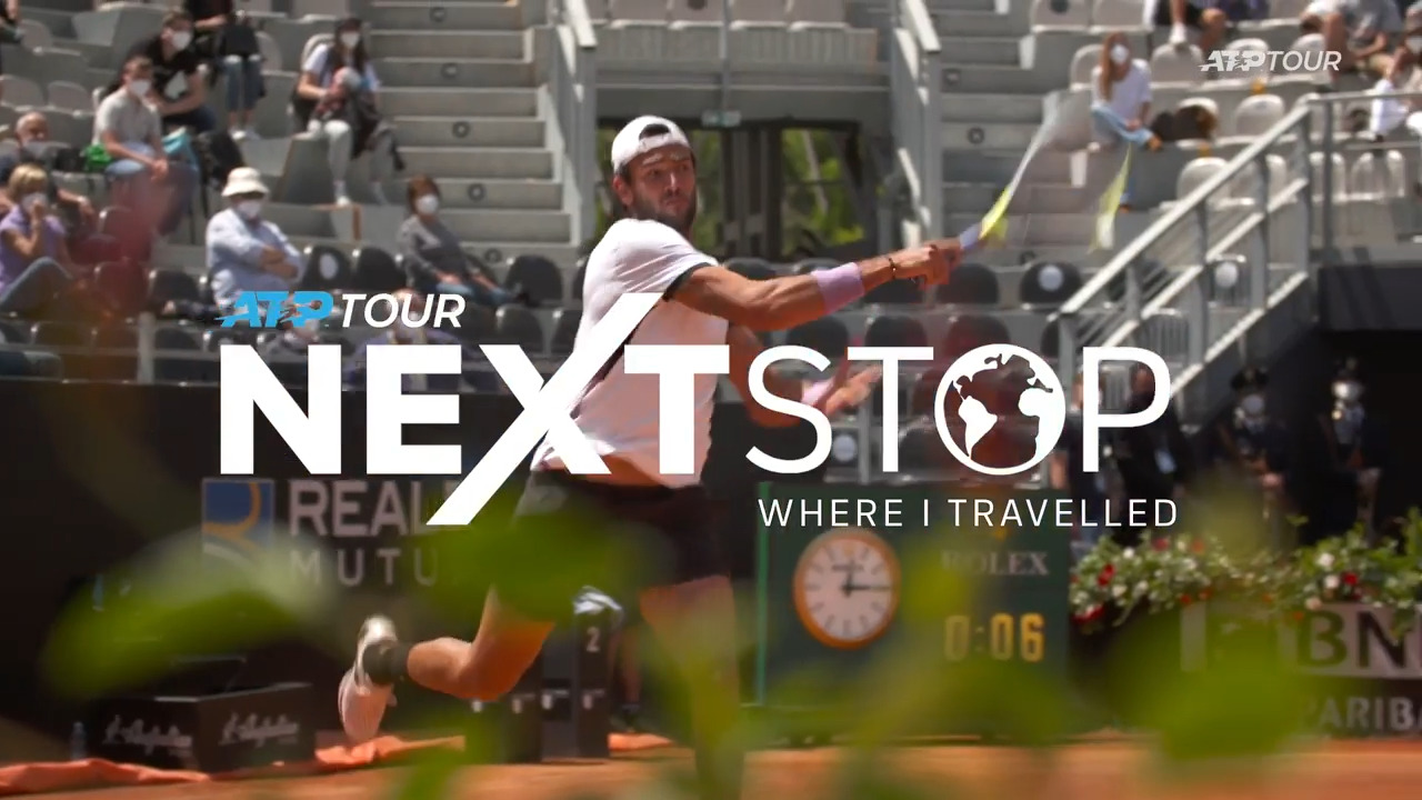 Next Stop How I Travel The World With Matteo Berrettini Video Search Results ATP Tour Tennis