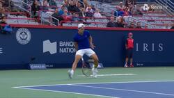 Hot Shot: Baez's Magical Tweener Lob In Montreal