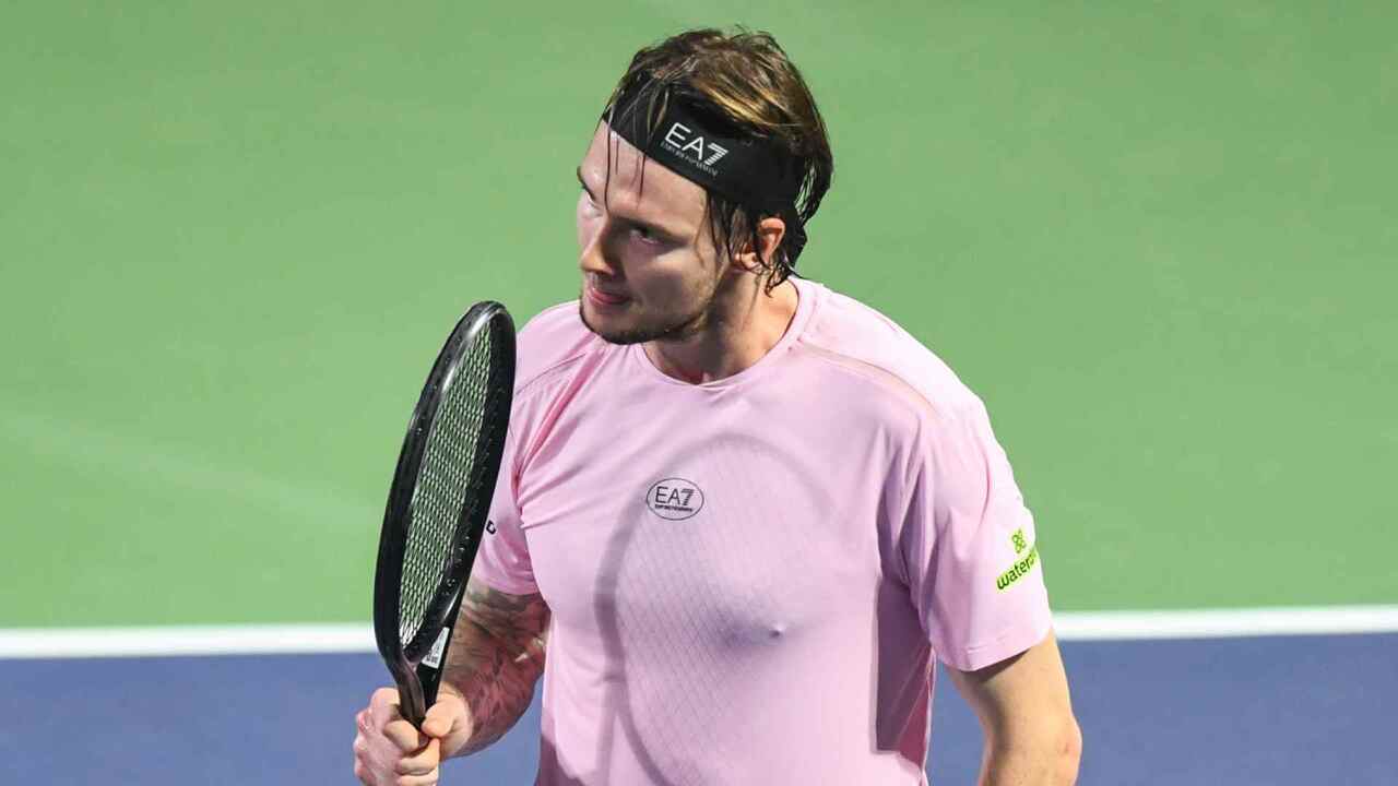 Hot Shot: Match point down! Bublik finds the angle in Shanghai 2025 