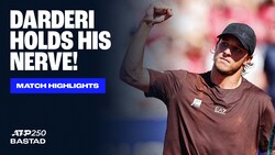 Highlights: Darderi logra ante Cerúndolo el pase a la final de Bastad