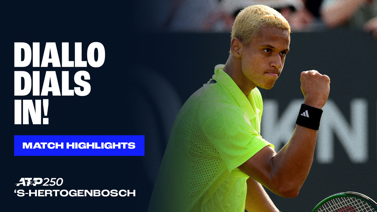 Gabriel Diallo upset second seed Ugo Humbert on Saturday at the Libema Open. Watch live & on demand at TennisTV.