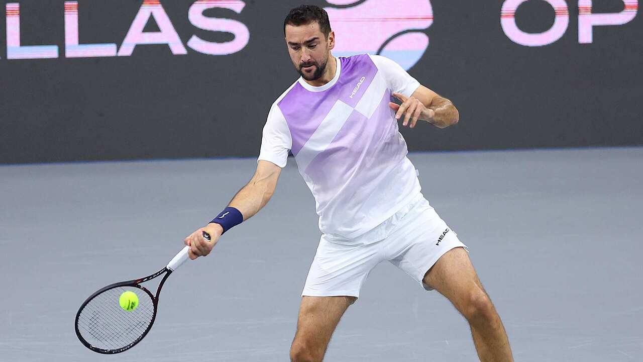 Hot Shot: Cilic's scorching forehand turns up the heat in Dallas 2026
