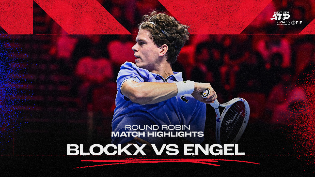 Highlights: Blockx downs Engel for opening win at Next Gen ATP Finals