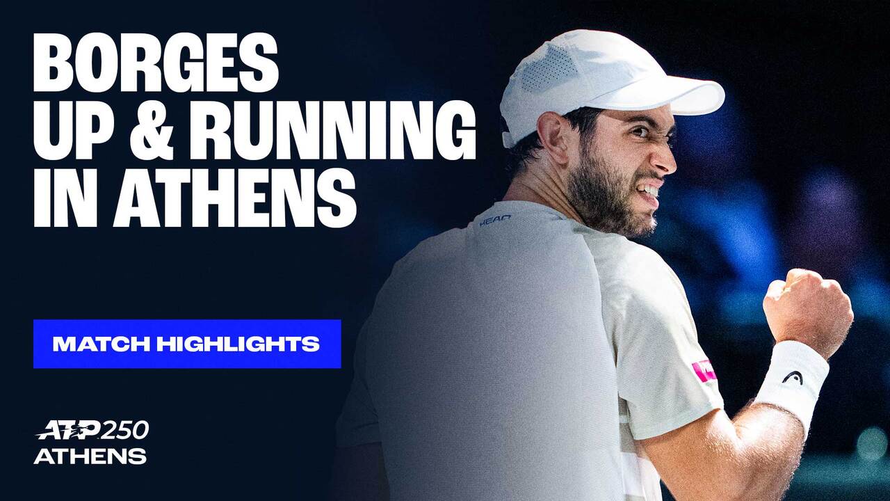 Highlights: Borges debuta con victoria en Atenas 2025