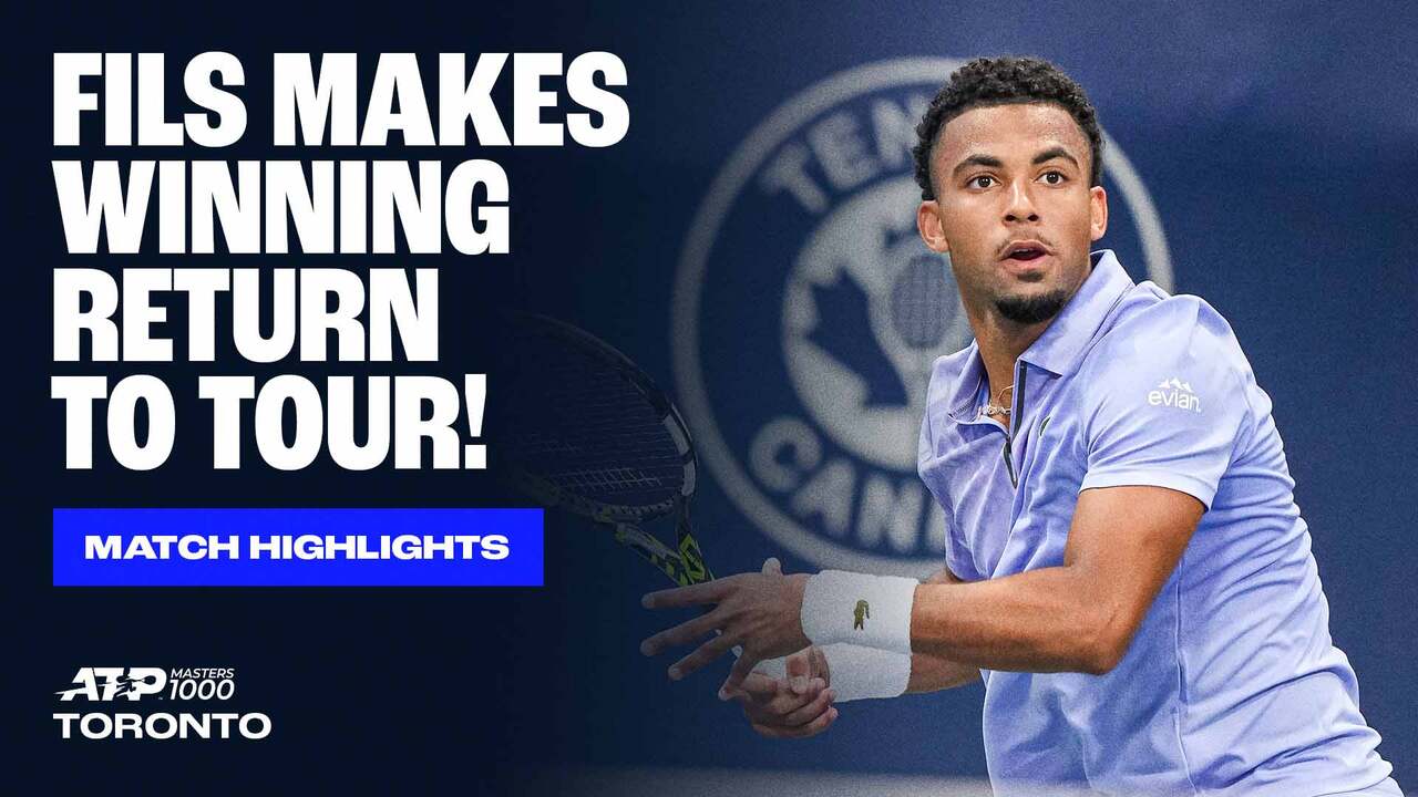 Highlights: Fils defeats former champ Carreno Busta in Toronto