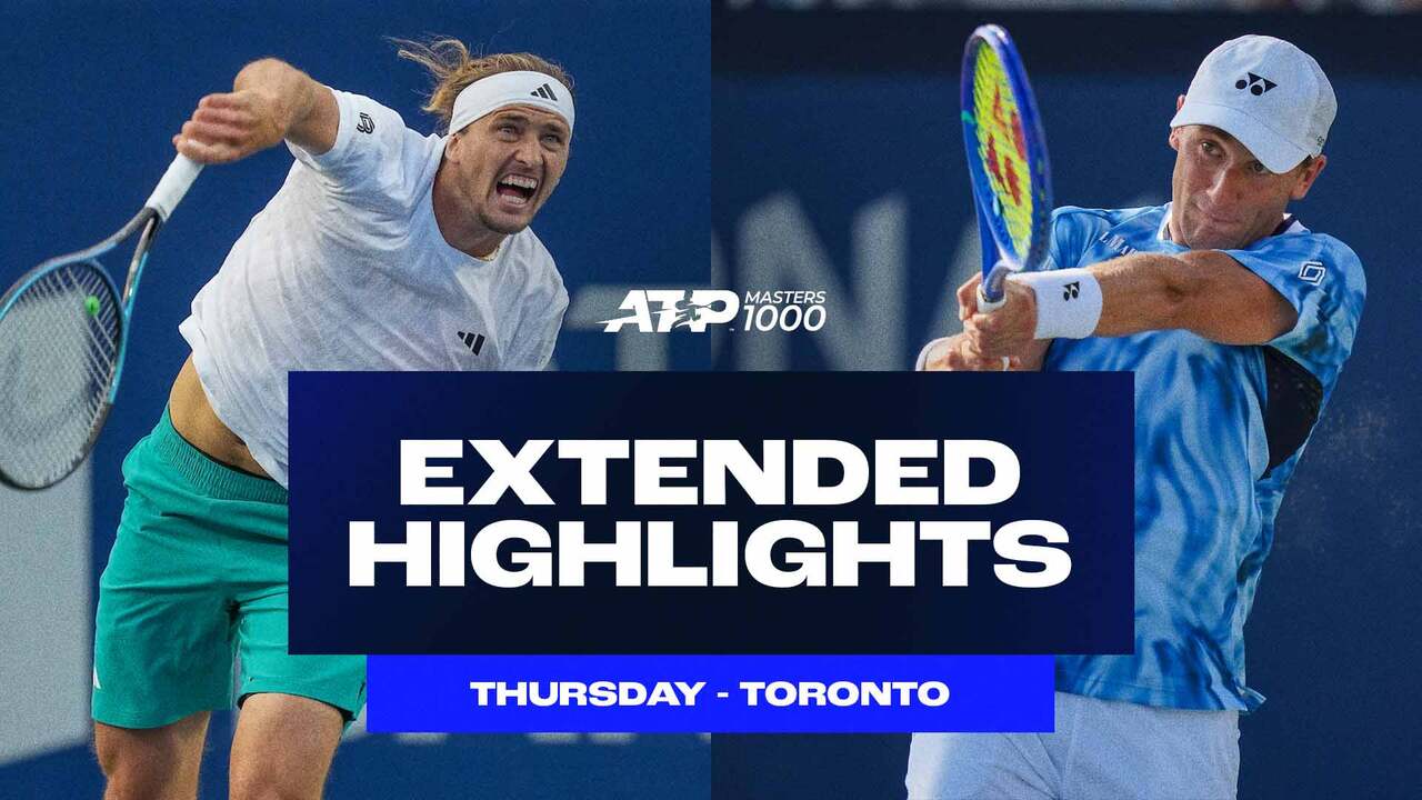 Extended Highlights: Zverev, Ruud, Rune beat fellow seeds in Toronto