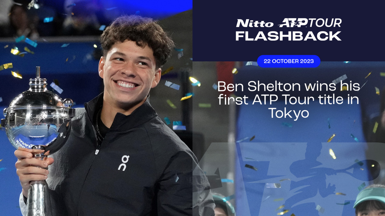 ATP Tour Flashback presented by Nitto: When Shelton won his first title in Tokyo