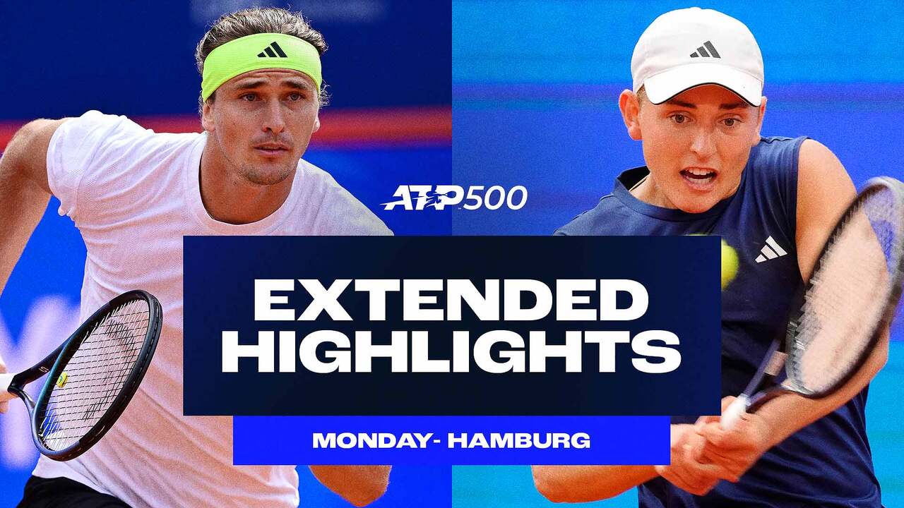Extended Highlights: Zverev, Engel shine in Hamburg
