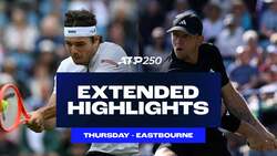 Extended Highlights: Fritz, Davidovich Fokina, Humbert earn QF wins in Eastbourne