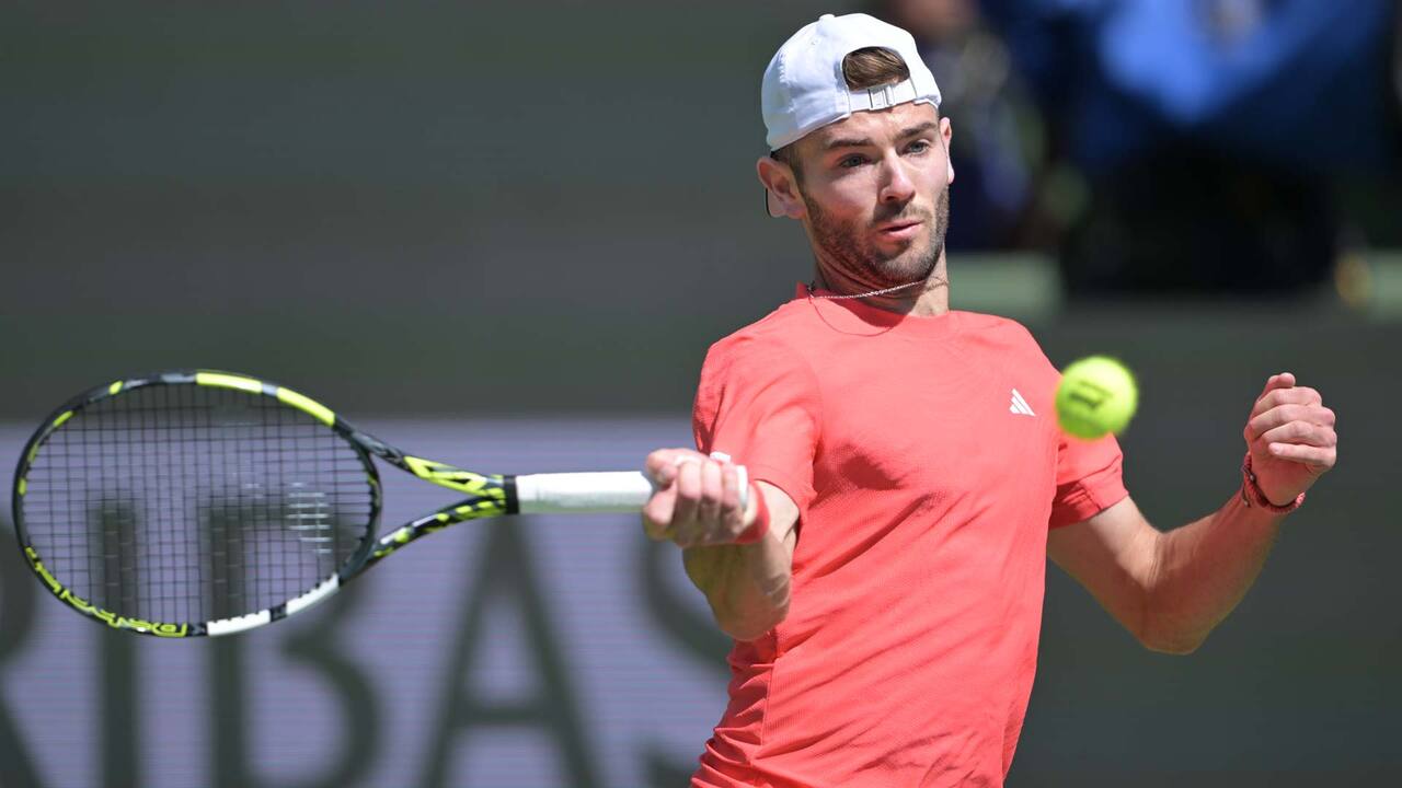 Hot Shot: Fearnley exhibe su gran derecha en Indian Wells