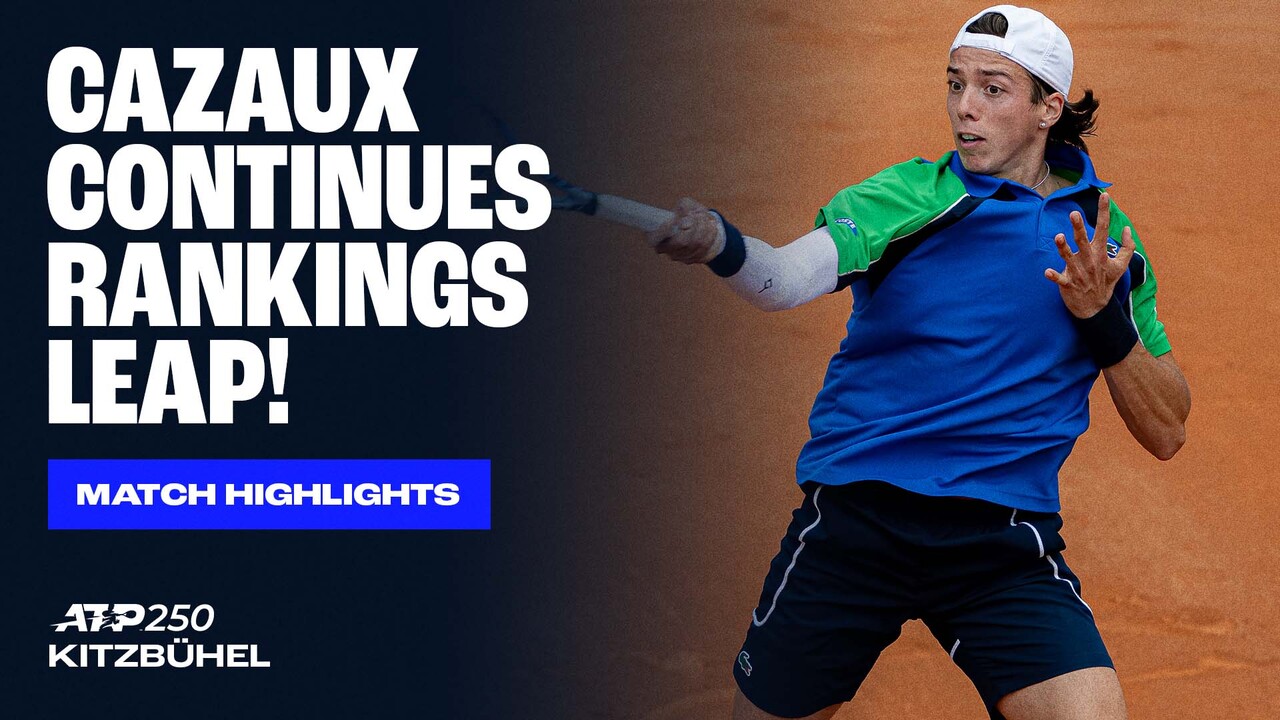 Highlights: Cazaux derrota a Struff para asegurar un finalista francés en Kitzbühel