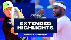 Extended Highlights: Davidovich Fokina, Tiafoe, Auger-Aliassime advance in Hamburg 2025