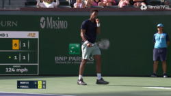 Hot Shot: Monstrous Monfils forehand in Indian Wells | ATP Tour | Tennis