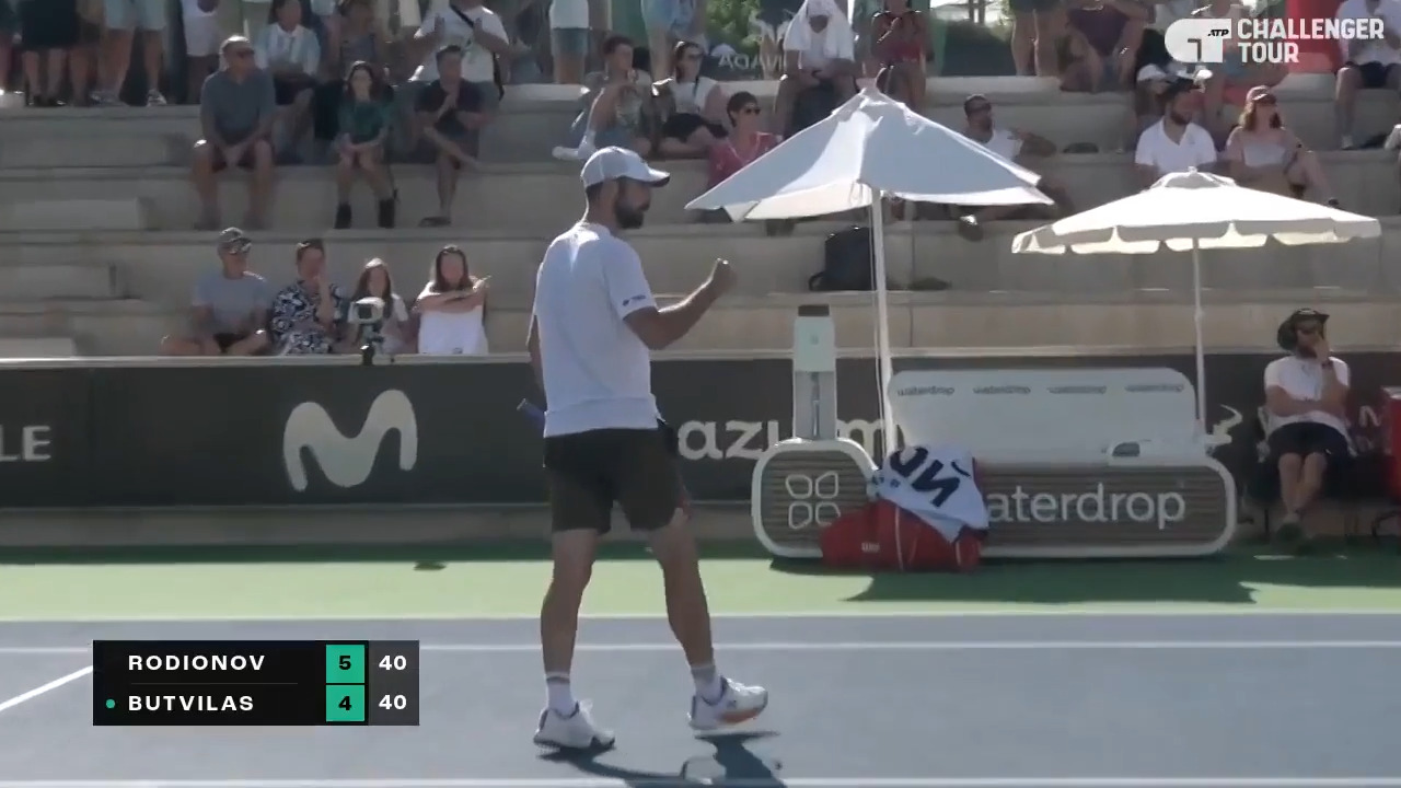 Hot Shot: Relentless Rodionov outfoxes Butvilas in style at Manacor Challenger