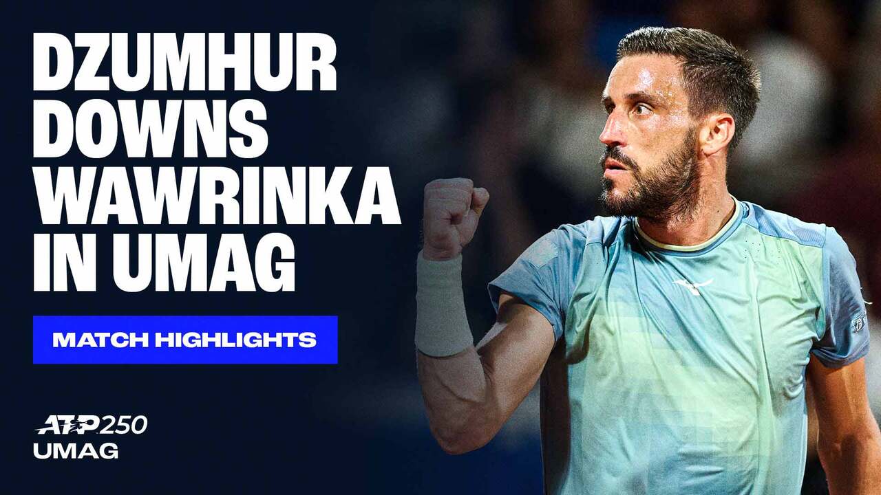 Highlights: Dzumhur overcomes Wawrinka for Umag QF spot