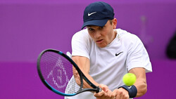 Hot Shot: Draper's Forehand Screamer At Queen's Club