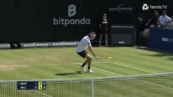 Hot Shot: Fritz's smooth touch ends slice battle with Halys in Stuttgart 2025