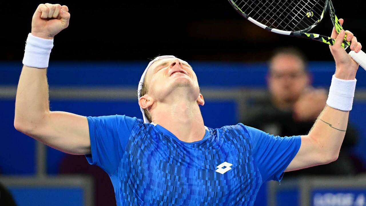 Highlights: De Jong upsets Cobolli to reach Montpellier QFs