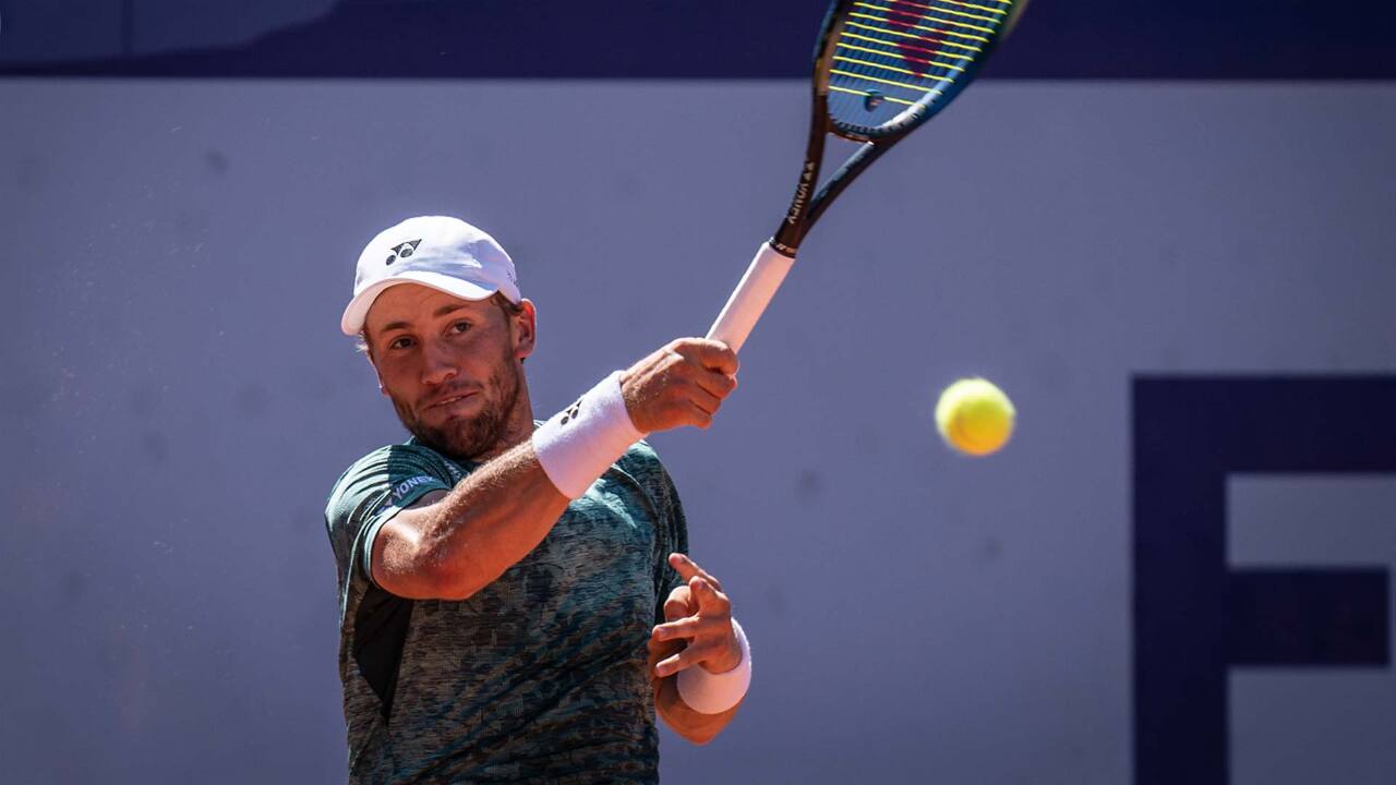 Hot Shot: Ruud Whips Clean Forehand Winner In Gstaad Final