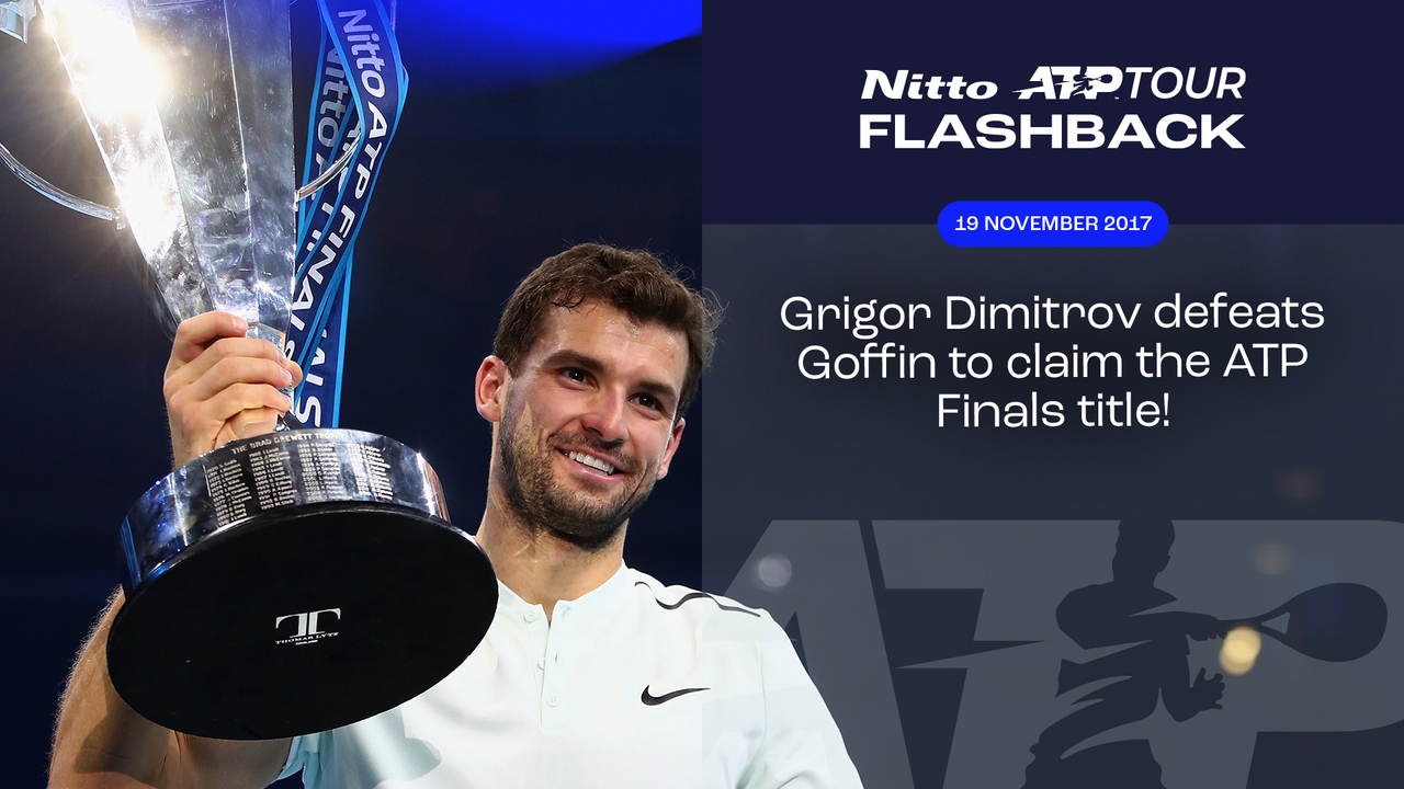 ATP Tour Flashback presented by Nitto: When Dimitrov won the 2017 Nitto ATP Finals